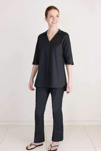 black smart cleaner trouser