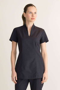 Female Oriental Housekeeping Tunic Black