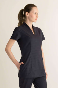 Stylish Housekeeping Tunic Black