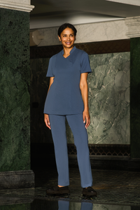 housekeeping trousers blue