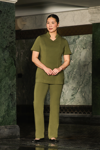Hotel Uniform Shop housekeeping uniform green
