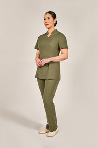 housekeeping tunic green