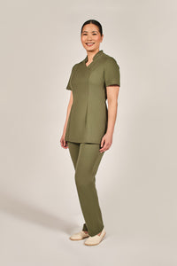 green housekeeping tunic Hotel Uniform Shop