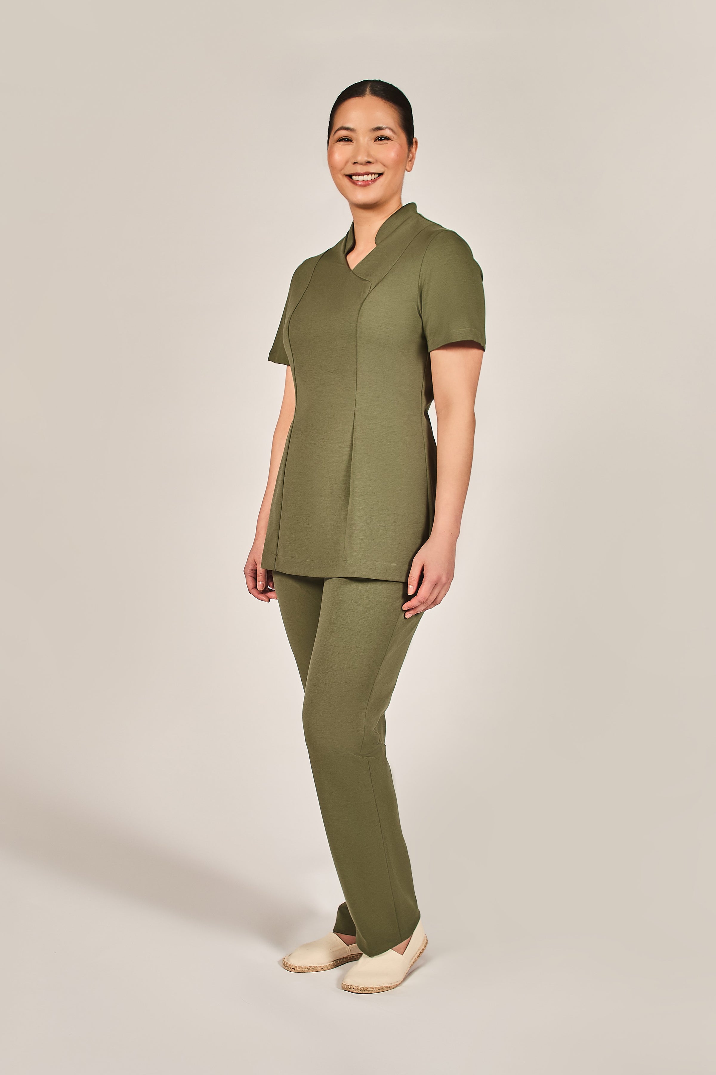 green housekeeping tunic Hotel Uniform Shop