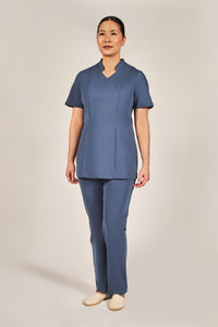 blue housekeeping tunic