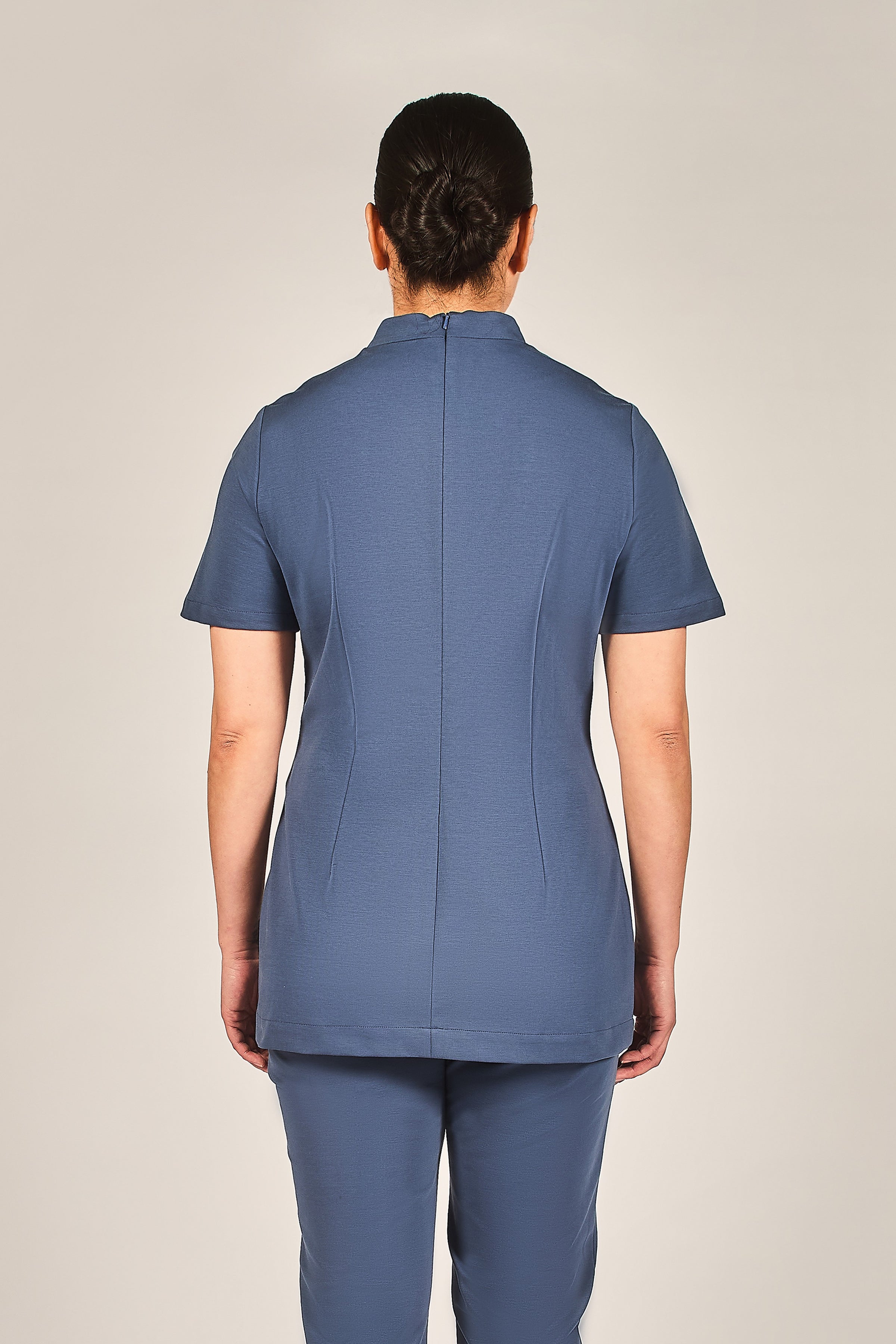 blue housekeeping uniform 