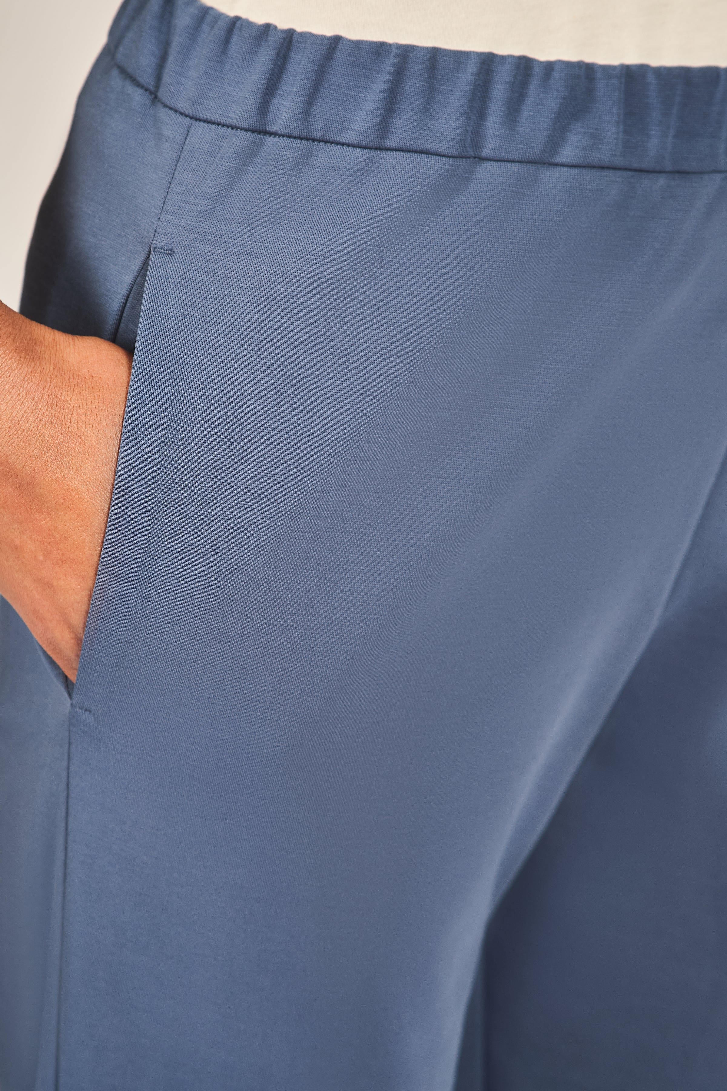blue housekeeping trousers