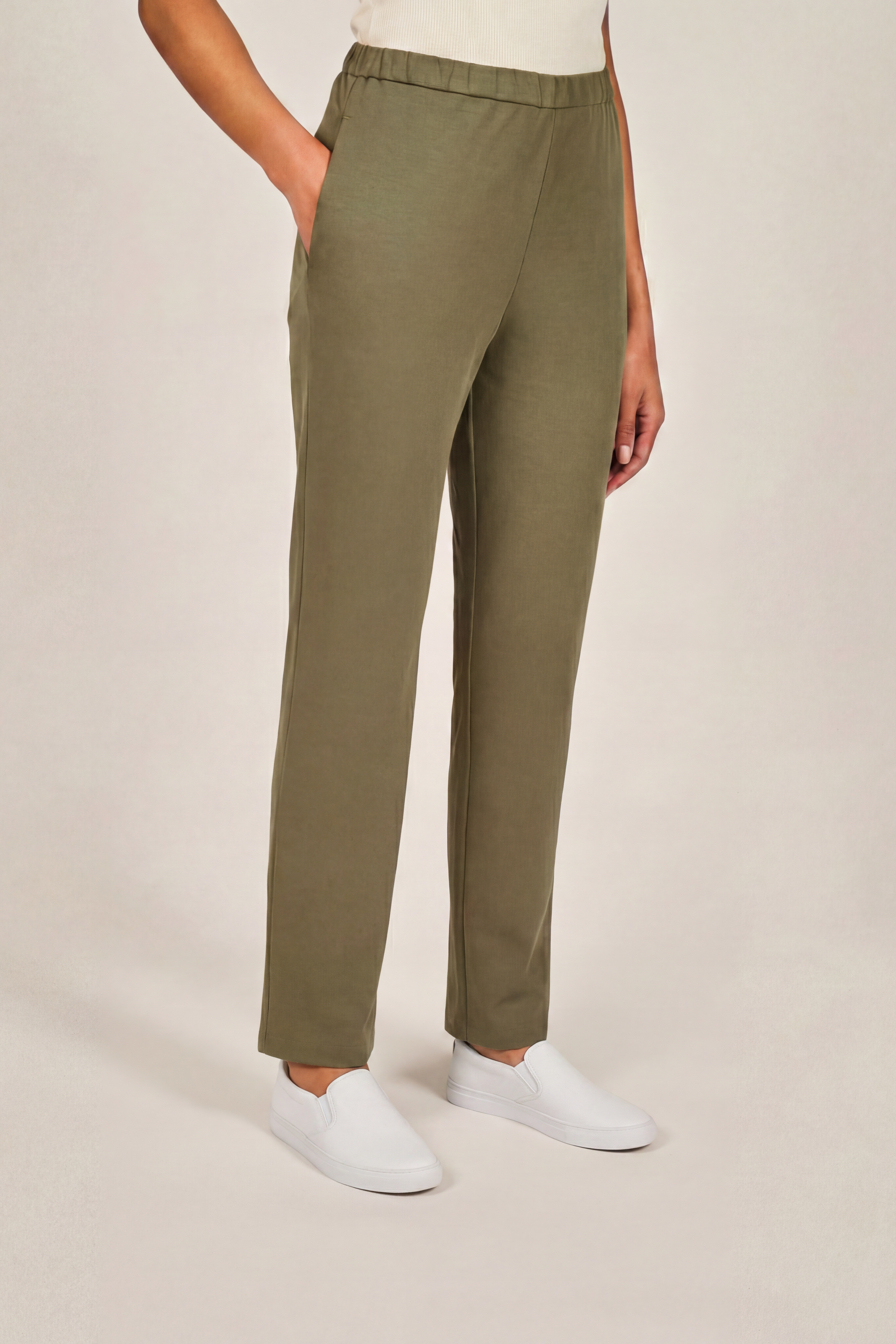 green housekeeping trousers