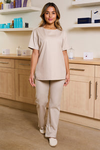 beige housekeeping trousers