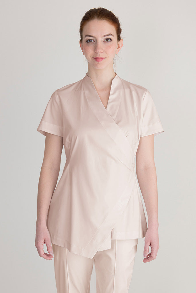 beige housekeeping tunic