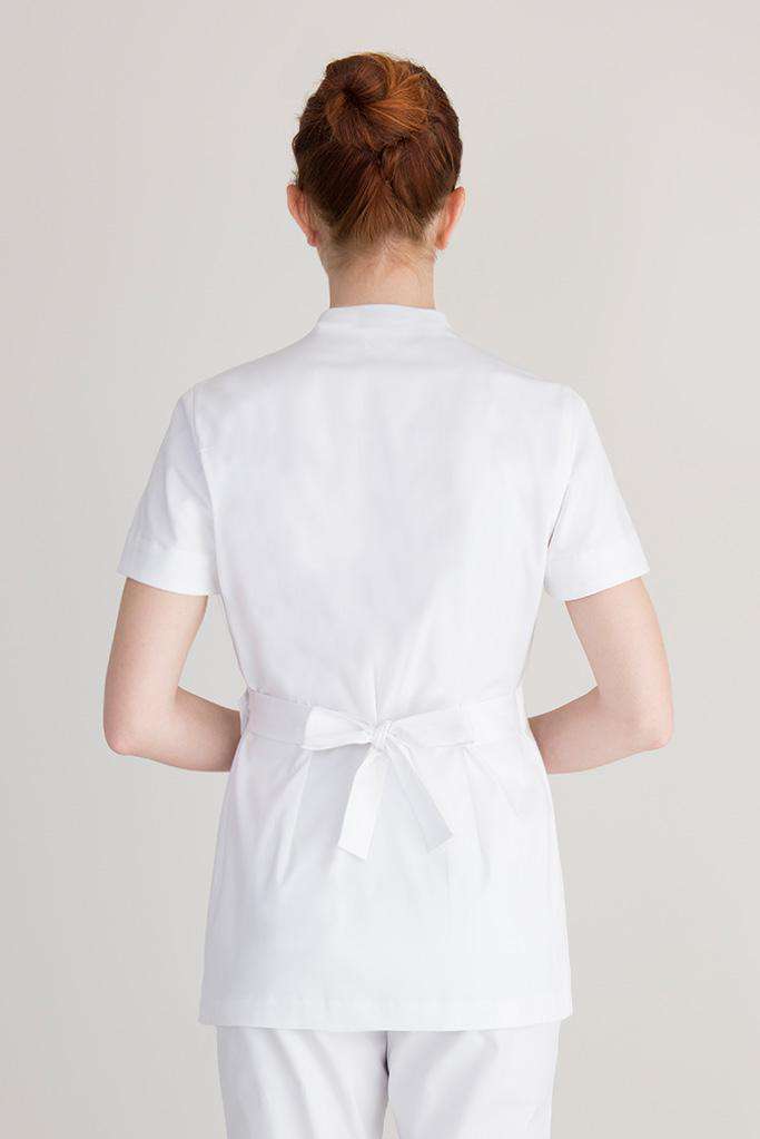 hotel maid white tunic
