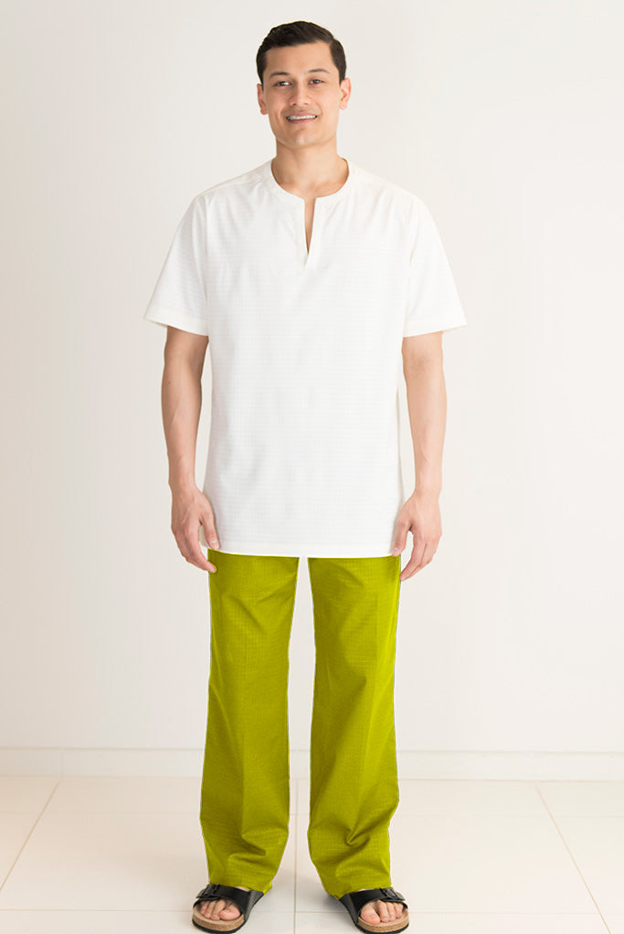 Male housekeeping trousers green