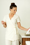 wrap housekeeping tunic