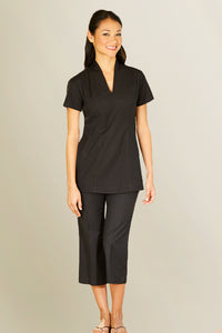 black housekeeping trousers