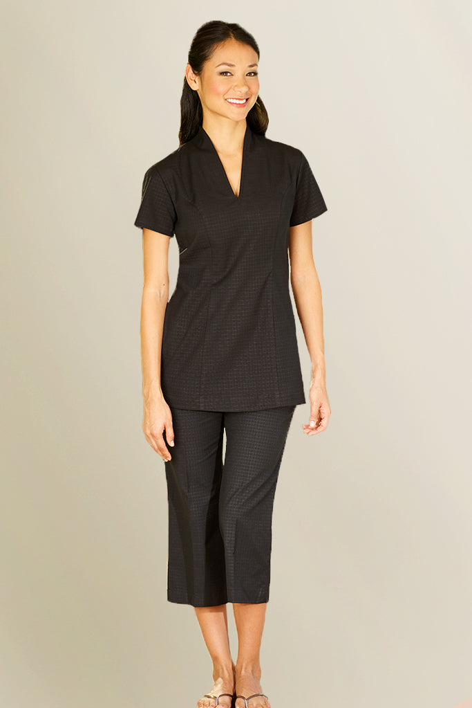 black housekeeping trousers