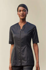 Housekeeping Tunic with Front Zip - Sustainable Uniform 