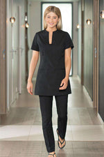 Classic black trousers for hospitality uniforms