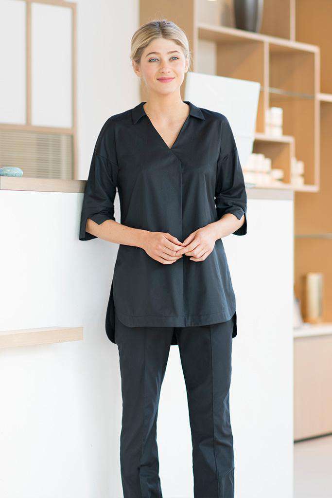 Black female trousers for hotel uniforms